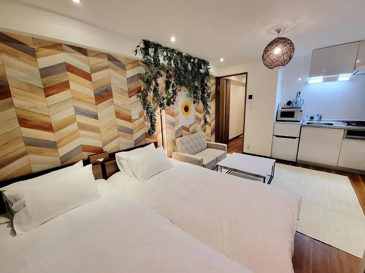 Apartmán 新大久保ヴィラヨシダ Prefektura Tokio